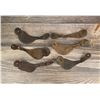 Image 2 : Antique Tooled Leather Cowboy Spur Straps