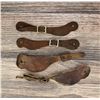 Image 1 : Leather Cowboy Spur Straps