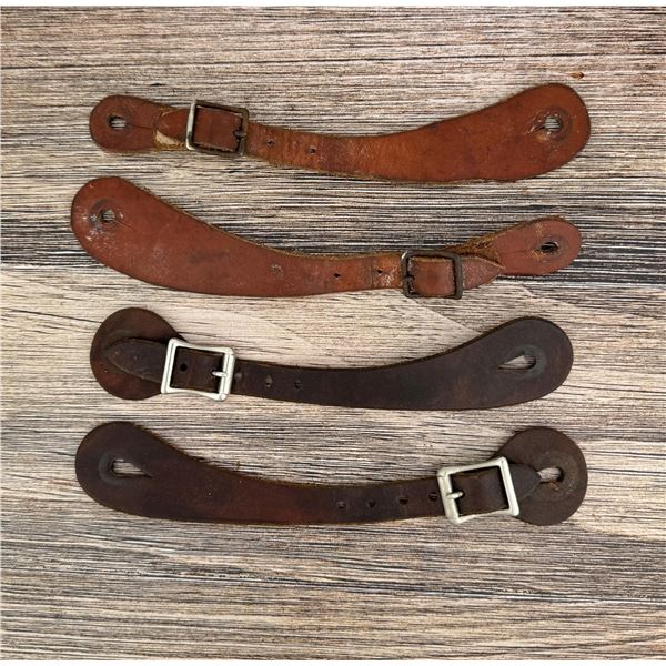 Leather Cowboy Spur Straps
