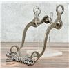 Image 1 : Crockett Silver Overlay Stainless Cowboy Horse Bit