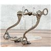 Image 2 : Crockett Silver Overlay Stainless Cowboy Horse Bit