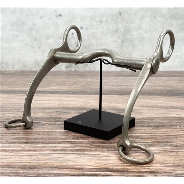 August Buermann Star Steel Cowboy Horse Bit