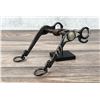 Silver Overlay Iron Cowboy Horse Bit