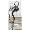 Image 4 : Crockett Silver Overlay Stainless Cowboy Horse Bit