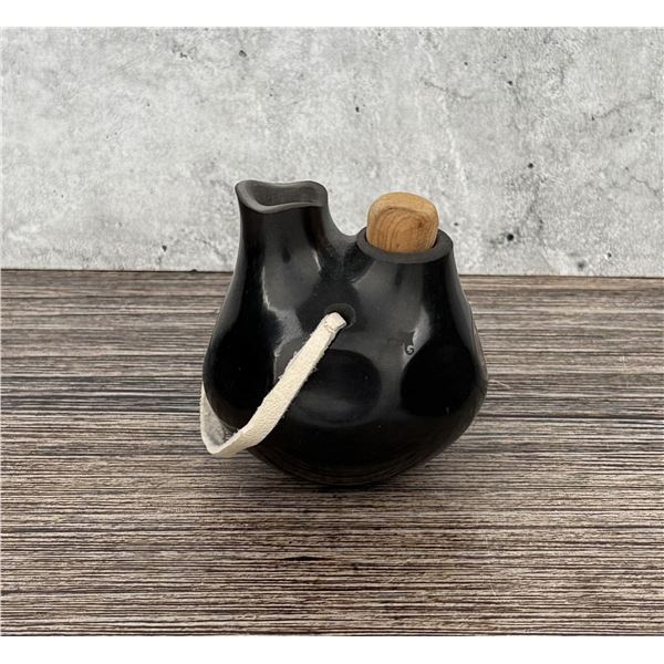 Shirley Cactus Blossom Tafoya Santa Clara Pot