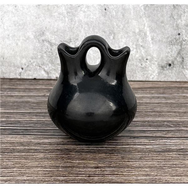 Shirley Cactus Blossom Tafoya Santa Clara Pot