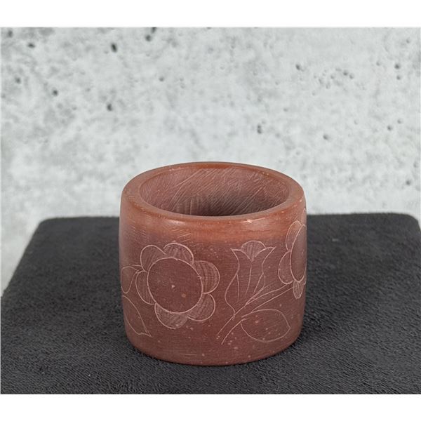Native American Indian Pipestone Napkin Ring
