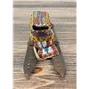 Image 4 : Kiowa Native American Indian Beaded Toy Cradle
