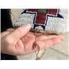 Image 9 : Native American Beaded Buffalo Hide Saddle Blanket