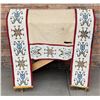 Sioux Native American Beaded Saddle Blanket