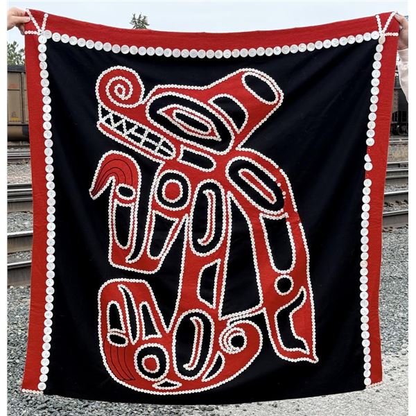 Haida Tlingit Northwest Coast Button Blanket