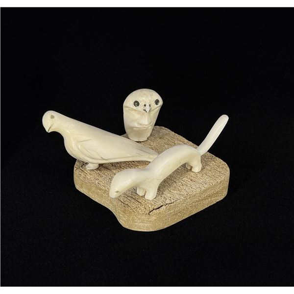 Mark Tungilik Repulse Bay Inuit Eskimo Carvings