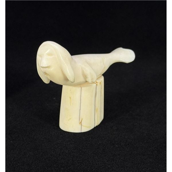 Alaskan Inuit Eskimo Carved Ivory Sedna