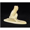 Image 2 : Bering Sea Inuit Eskimo Girl on Skis Ivory Carving