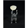 Image 3 : Silas Kayakjuak Inuit Eskimo Drummer Carving