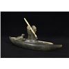Image 1 : Simeonie Kowjakoolook Inuit Eskimo Hunter in Kayak