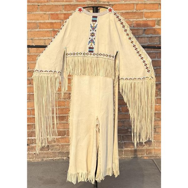 Lakota Sioux Native American Indian Beaded Dress