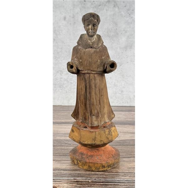 18th Century Spanish Colonial Santos of a Friar