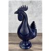 Image 1 : Edwin Meaders Folk Art Pottery Cobalt Rooster