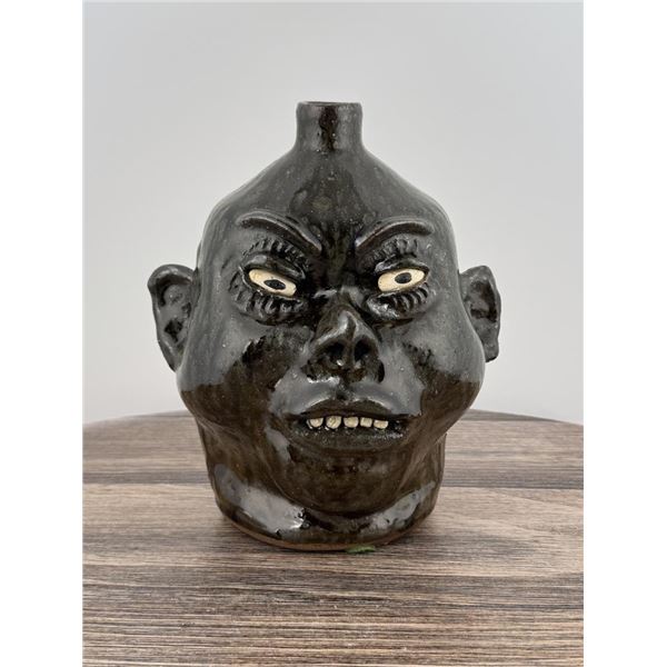 Lanier Meaders Pearly White Smile Face Jug