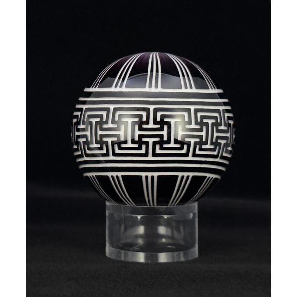 Mark Matthews Pompeii Art Glass Marble