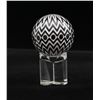 Image 1 : Mark Matthews Black Equicentric Chevron Eye Marble