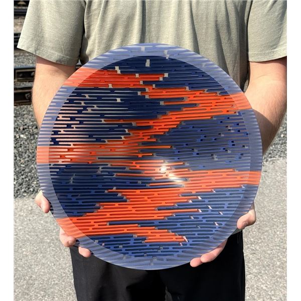 Martin Kremer Fused Glass Puzzle Bowl