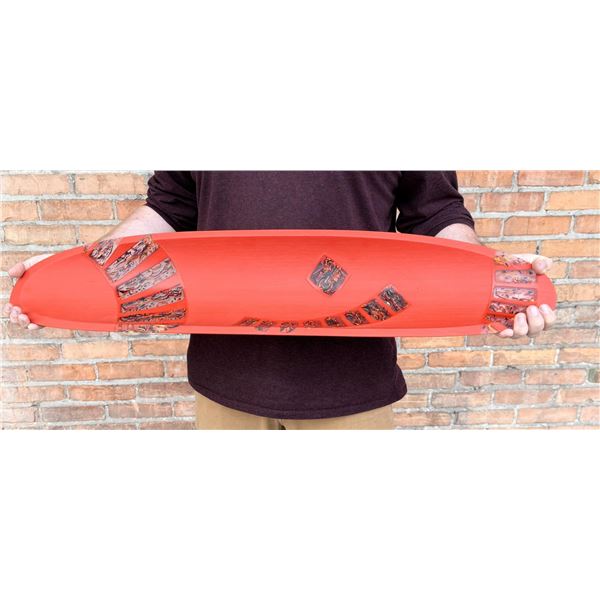 Martin Kremer Fused Glass Main Line Ellipse Bowl