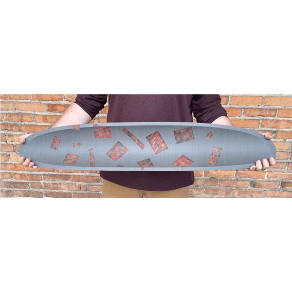 Martin Kremer Fused Glass Mosiac Ellipse Bowl