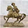 Image 1 : Dodge Spelter General Custer Horse Sculpture