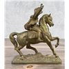 Image 2 : Dodge Spelter General Custer Horse Sculpture
