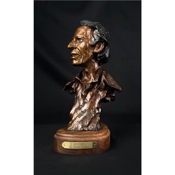 David Lemon Mike Farrell Bronze