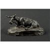 Image 1 : Charles M Russell Montana Sitting Steer Bronze