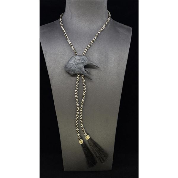 Tony Angell 2004 Prix de West Bronze Bolo Tie