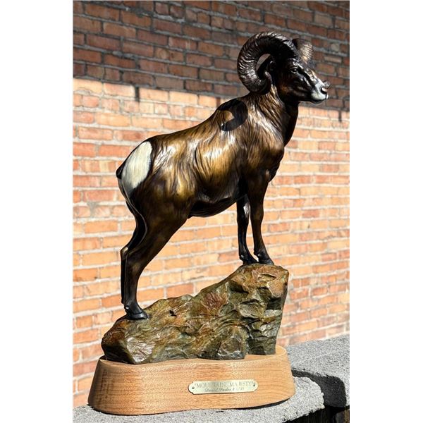 Daniel Parker Mountain Majesty Ram Bronze