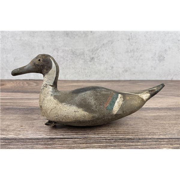 Scott Decoy Company Canvas Pintail Duck Decoy