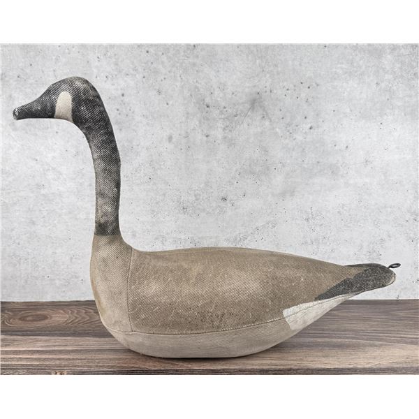 John Albert Lundgren Canvas Goose Decoy