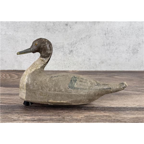 Scott Decoy Company Canvas Pintail Duck Decoy