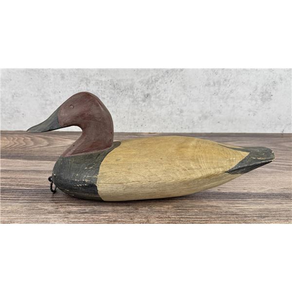 Ron Vick Canvasback Wood Duck Decoy