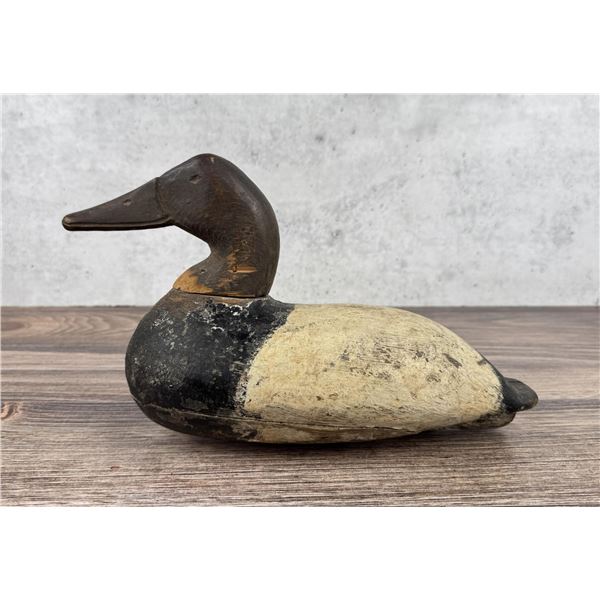 Antique Canvasback Wood Duck Decoy