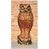 Image 1 : Paper Mache Great Horned Owl Hunting Decoy