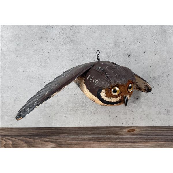 Casey Edwards Flying Owl Decoy