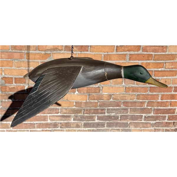 Gus Wilson South Portland Maine Flying Duck Decoy