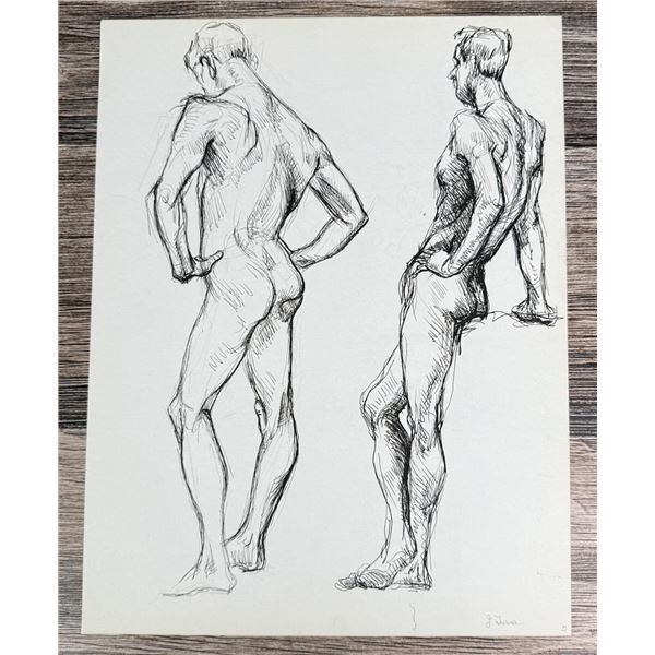 Janet Elizabeth Turner Nude Sketch