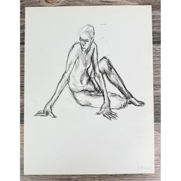 Janet Elizabeth Turner Nude Sketch