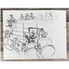 Image 1 : Janet Elizabeth Turner Cattle Auction Sketch