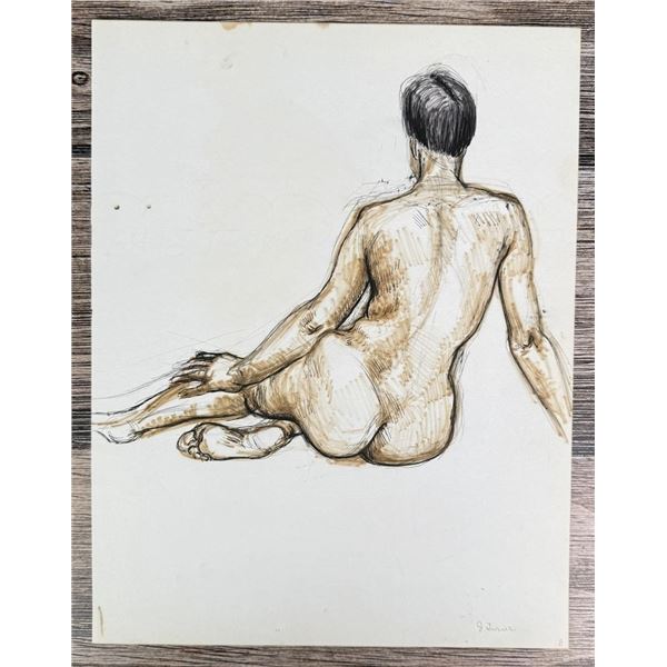 Janet Elizabeth Turner Nude Sketch