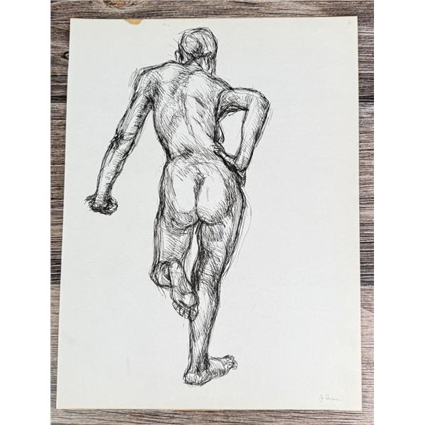 Janet Elizabeth Turner Nude Sketch