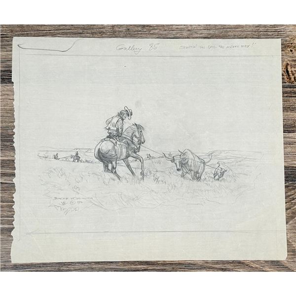 Byron Wolfe Startin the Day the Wrong Way Drawing