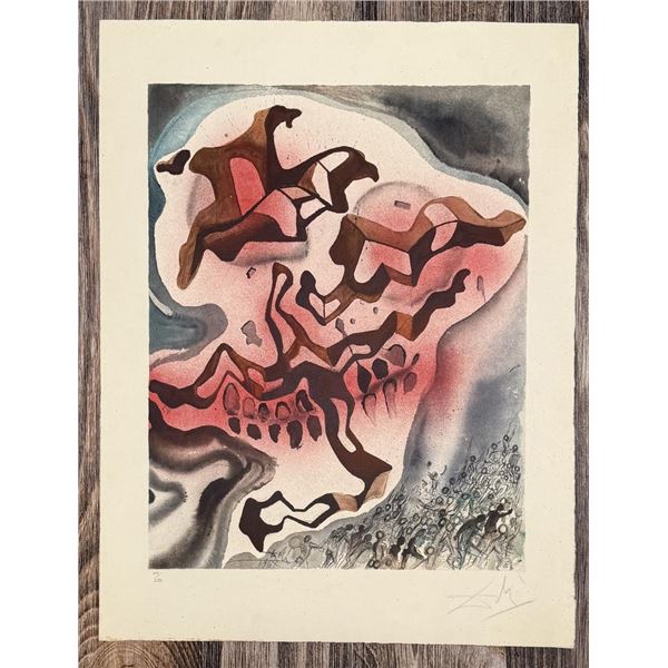 Salvador Dali Yea Though I Walk Through the Valley